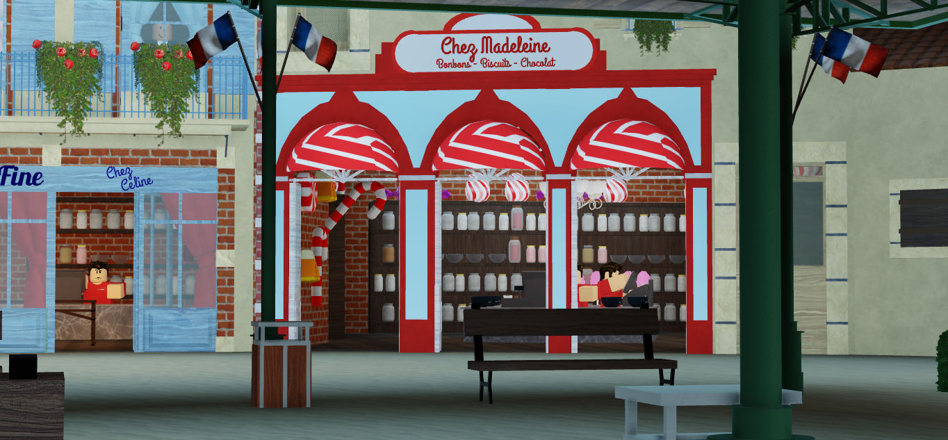 Boutiques & Restaurant